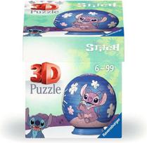 Ravensburger 3d Dėlionė "disney Stitch & Angel" Kamuolys