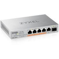 Zyxel XMG-105HP-EU0101F komutatoriaus modulis, 5x2.5G, 1xSFP+, 70W PoE, 45Gbit/s, nevaldomas
