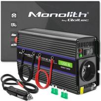 Qoltec Monolith 51925, 600W, 12V, 230V, 50Hz, 0.5A, 90%, aktyvus aušinimas, įmontuotas ventiliatorius, LED indikatoriai