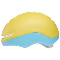 HJC GLEO vaikiškas dviračių šalmas, MT YELLOW BLUE, 81600601, 230g, S, 49-55cm, magnetinis užsegimas, 4 ventiliacijos angos