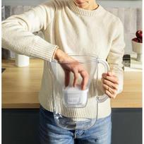 BRITA Style ESSENTIAL XL vandens filtro ąsotis 1059312, 3,6L, 2,3L filtruoto vandens, 3 filtrai Maxtra Pro PP, ergonomiškas