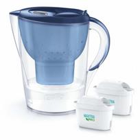 Brita Marella XL 1056040, 3,5L, 150L, 2 filtrai, Maxtra Pro PP, mėlyna, ergonomiška