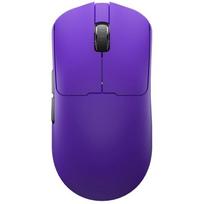 Aula LEOBOG GM3 LEGM3P optinė pelė, 12000 DPI, Bluetooth/USB, 500 mAh, 5 mygtukai, violetinė