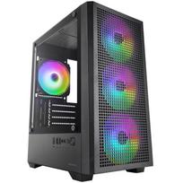 Tacens Mars Gaming MCQUANTUM kompiuterio korpusas, ATX, 3x120mm priekyje, 1x120mm gale, 2x2.5", 3x3.5", 7 lizdai, 17cm CPU