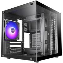 Tacens Mars Gaming MC-CUBE kompiuterio korpusas, Mini Tower, juodas, micro ATX, Mini-ITX