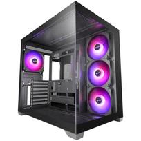 Tacens Mars Gaming MCV5 kompiuterio korpusas, TACMARS-MCV5, Midi Tower, 430mm, 286mm, 402mm, 5.3kg, grūdintas stiklas, juoda