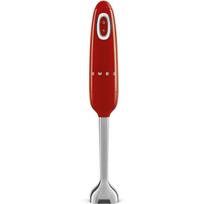 Smeg HBF11RDEU panardinamasis blenderis, 700W, 2 greičiai, turbo, 14850 aps./min, 1.5m laidas, raudonas
