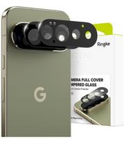 Juoda kameros apsauga Google Pixel 11 Pro telefonui "Ringke Camera Full Cover 2-Pack"