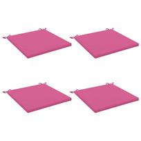 4 dalių sėdynės pagalvėlės SOEST 4 vnt. 100% poliesteris Rožinė