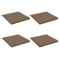 4 dalių sėdynės pagalvėlės SOEST 4 vnt. 100% poliesteris Taupe