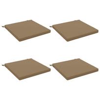 4 dalių sėdynės pagalvėlės SOEST 4 vnt. 100% poliesteris Taupe