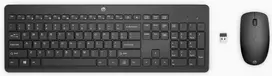 HP 230 Wireless Mouse Keyboard Combo - Black - US ENG
