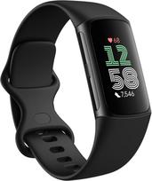 Fitbit Charge 6 GA05183-GB išmanioji apyrankė, juoda, AMOLED, GPS