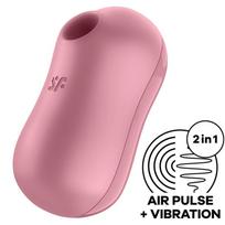 SATISFYER AIR PULSE – satisfyer - kaliopės vėjas oro pulso stimuliatorius ir vibratorius rožinis