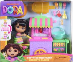 DORA THE EXPLORER Rinkinys Saldumynų vežimėlis