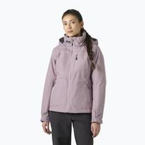 Moteriška buriavimo striukė Helly Hansen Crew Hooded Pile purple clay