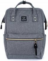 Himawari Classic M - miesto kuprinė, pilka, talpi, su Usb