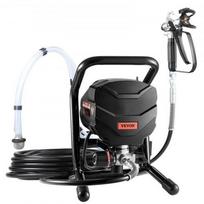 Oro nenaudojantis dažų purkštuvas 650W 3000PSI elektrinis reguliuojamas, dažymo įrankis