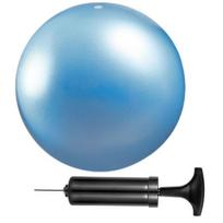 Mažas jogos fitneso kamuolys, 22 cm, su pompa, reabilitacijai