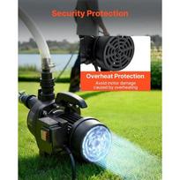 Jet siurblys 800W seklaus šulinio Jet siurblys 3300 L/H 8 m siurbimo aukštis PP sodo laistymui