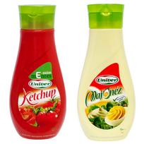 Komplektas - Kečupas be E-priedų ir Majonezas be konservantų, Univer, 470g+420g