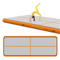 Pripučiama akrobatinė gimnastikos takelis AIR MAT 5 × 2 × 0,2 m su pompa – treniruotėms ir aktyviam laisvalaikiui