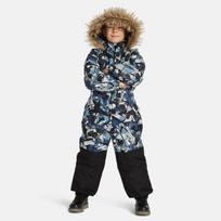 Huppa Kombinezonas vaikams WILLE, petrol pattern/ black