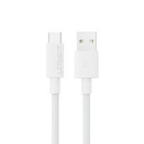 USB kabelis Acefast C18-04 USB-A to USB-C 1.2m baltas