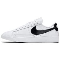 Nike Blazer Low White Black Croc Women's Sneakers Skateboard Shoes BQ0033-100 35.5
