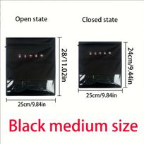 Travel supplies, signal shielding bags, car key signal shielding bags, radiation-proof RFID mobile wallet privacy protection bag black