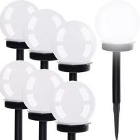LED dekoratyvinės sodo lempos, 6 vnt.