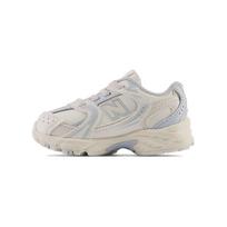 Baby New Balance NB 530 Bungee Comfortable Low top Toddler Shoes White Blue IZ530WS Wide (W) 23.5