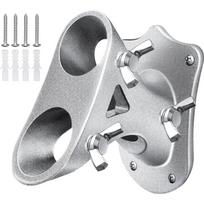 Universal Flagpole Wall Mount Heavy Type Aluminum Construction Regulable Clamps PreInstalled Hardware 1