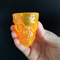 Halloween Skull Wine Glass - Little Devil Shot Glass Ornament 4 pieces/set