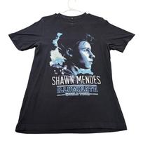 Shirt Mens Small Black Shawn Mendes Illuminate World Tour Graphic Tee Music Unisex T-Shirt S gray