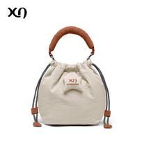 Multi Pocket Camera Sling Bag Crossbody for Mirrorless Camera and Daily Essentials white