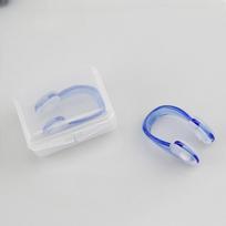 Swim Nose Clip Unisex Swimming Nose Clip Environmental Soft Silicone Nose Clip Swimming Pool Accessories mėlyna