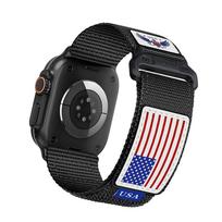 Strap for Apple Watch Ultra2 3 Band 49mm 46mm 45mm 44mm 42 41 40 Rugged Nylon Sport bracelet Correa iWatch Series 11 10 9 7 8 SE 38 40 41 S11-42mm