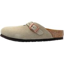 Kids' Birkenstock Boston Comfortable Rubber Slippers Taupe 1027875 26 pilkšvai ruda