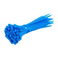 2.5*150/200mm Self-Locking Nylon Cable Ties 6 Inch 100PCS Plastic Zip Tie Binding Wrap Straps Fastening Loop Home Office Wandu (as the picture,2.5x150mm)