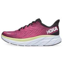 HOKA ONE ONE Clifton 8 Ibis Rose Pink Green Women's 1119394-BGIR 38.5 pink
