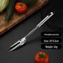 Stainless Steel Cookware Gift Set: 7-Piece with Wok & Spatula, 1mm Thick Nine-Bead Design