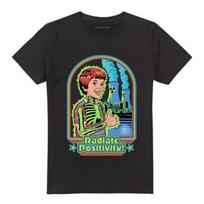 Steven Rhodes Unisex Adult Radiate Positivity T-Shirt S juoda