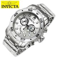 [INVICTA] Pro Diver Men's Chronograph Metal Watch 0071 gray