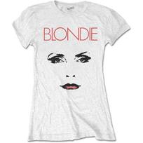 New Blondie Ladies Slim Fit T-Shirt: Staredown OFFICIAL white S white