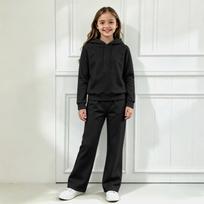 Kids Printed Pullover Hoodie and Pants Set Long Sleeve Casual Outfit 100