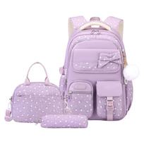 Unisex Kids Backpack Set with Lunch Bag and Pencil Case for Boys Girls School One Size