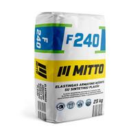 Armavimo mišinys MITTO F240, su sintetiniu plaušu, elastingas, putų polistirenui ir akmens vatai, 25