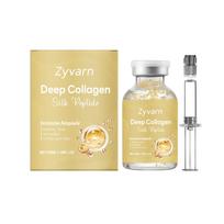 Zyvarn Collagen Silk Peptide Rejuvenating Ampoule Serum for Softening, Radiance, and Facial Care. beige