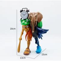 Affordable monster action doll set Bombardiro Boneca Ambalab Tralalero Tralala Lirili Larlla desktop toy clearance sale black